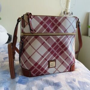 Burgundy Dooney & Bourke Crossbody